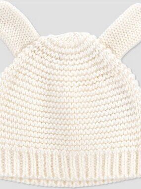 Carter's JOY Baby Easter Bunny Hat - Ivory NWT